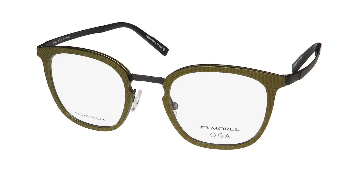 Morel Oga 10147o vn06 Eyeglasses Green 49mm