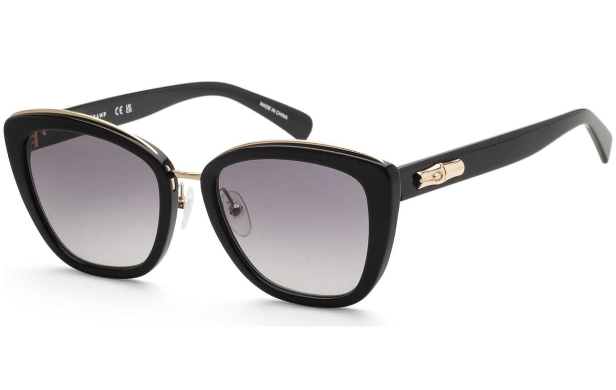 Longchamp LO687S 001 Sunglasses Black 53mm Women