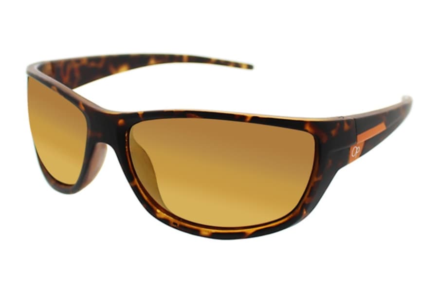 Ocean Pacific PILOT TORTOISE Sunglasses Brown 63mm Men