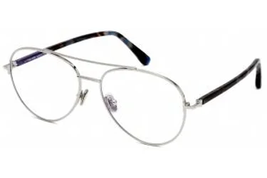 Tom Ford FT5684-B 016 Eyeglasses Shiny Palladium 55mm