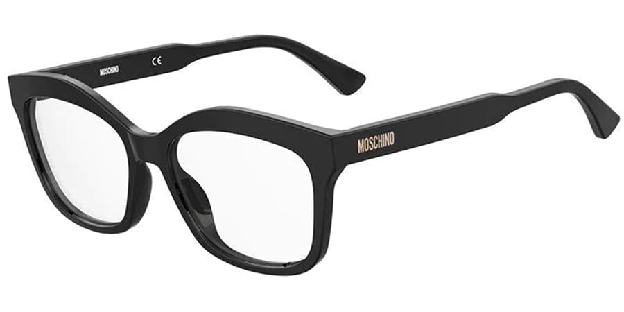 Moschino MOS606 807 Eyeglasses Black 53mm Women