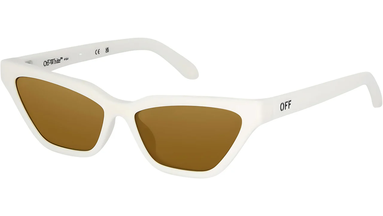 Off White MADISON 176 Sunglasses White 56mm Women