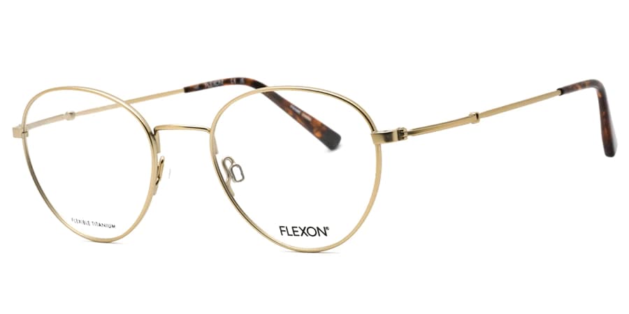 Flexon H6032 710 Eyeglasses Gold 50mm Men