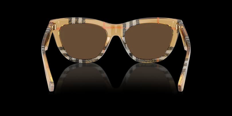 Burberry 0BE4435 414673 Sunglasses Check Sand 53mm Women 4