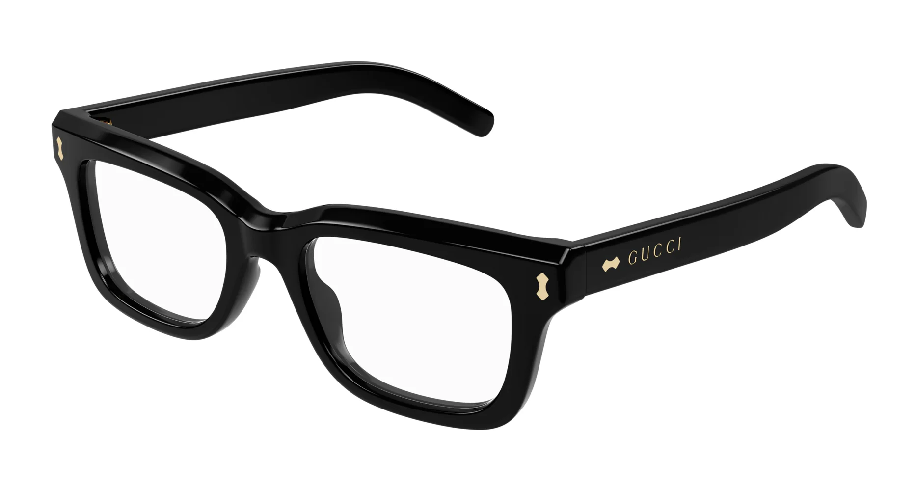 Gucci GG1522O 005 Eyeglasses Black 51mm Women