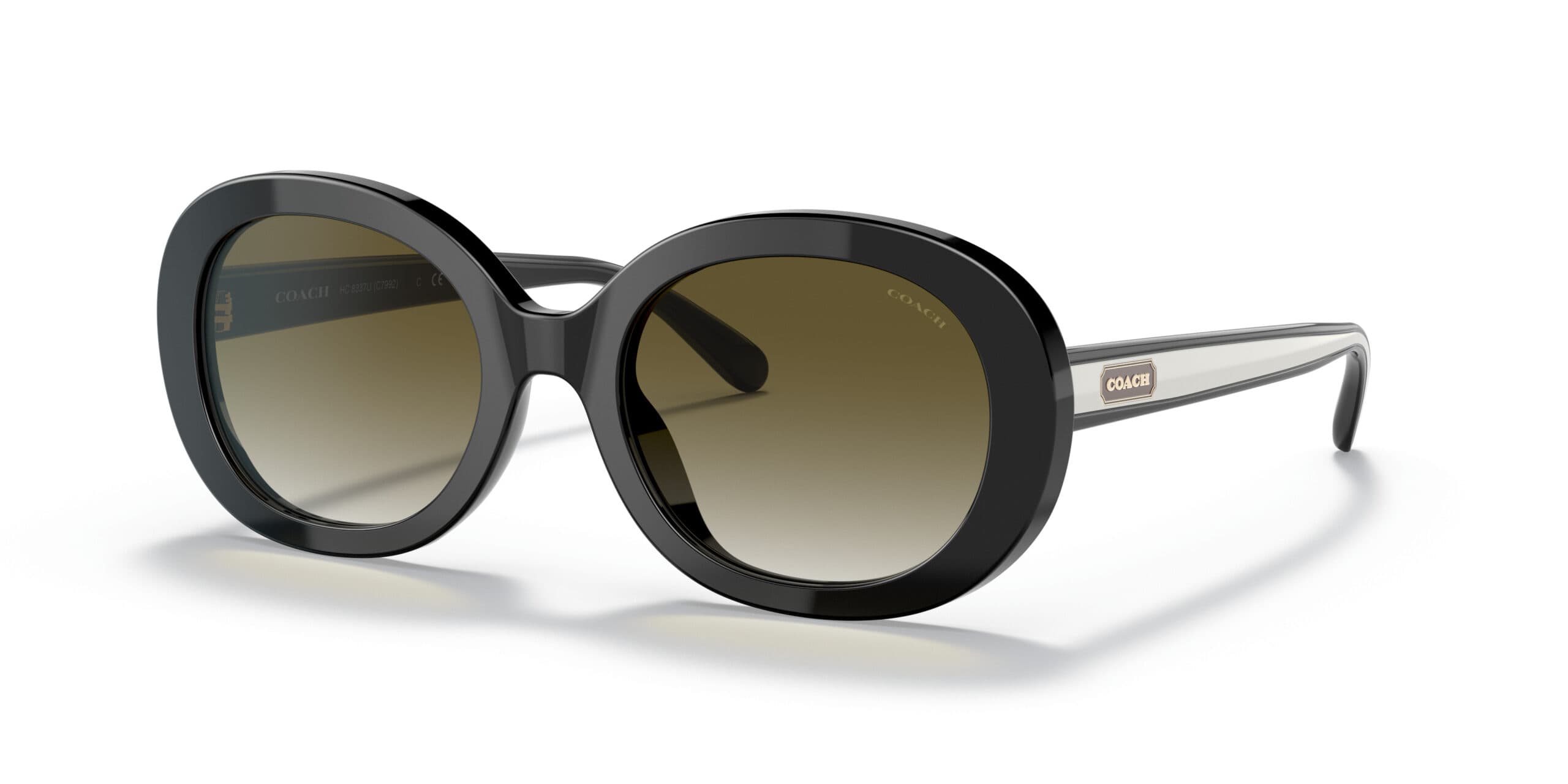 Coach HC8337U 50027Z Sunglasses Black 52mm Women
