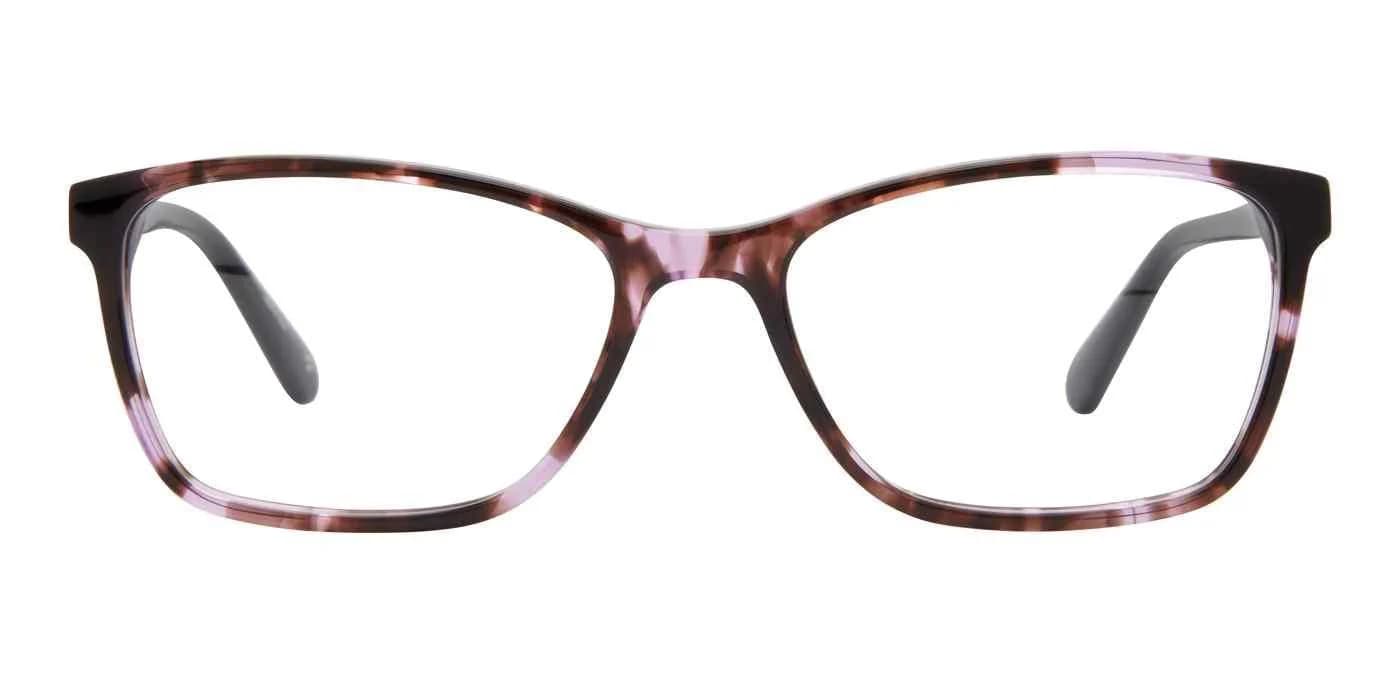 Banana Republic BR 207 0HKZ Eyeglasses Violet Havana 50mm Women 2