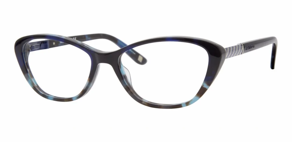 Liz Claiborne L 458 0IPR Eyeglasses Havana Blue 51mm Women