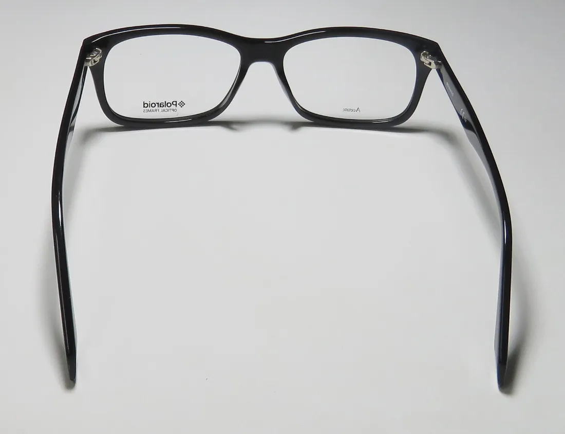 Polaroid D317 807 Eyeglasses Black 55mm Unisex 5