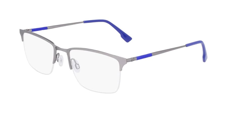 Flexon E1130 044 Eyeglasses Matte Silver 55mm Men