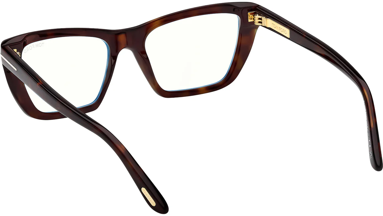 Tom Ford FT6047B 052 Eyeglasses Dark Havana 54mm Women 2