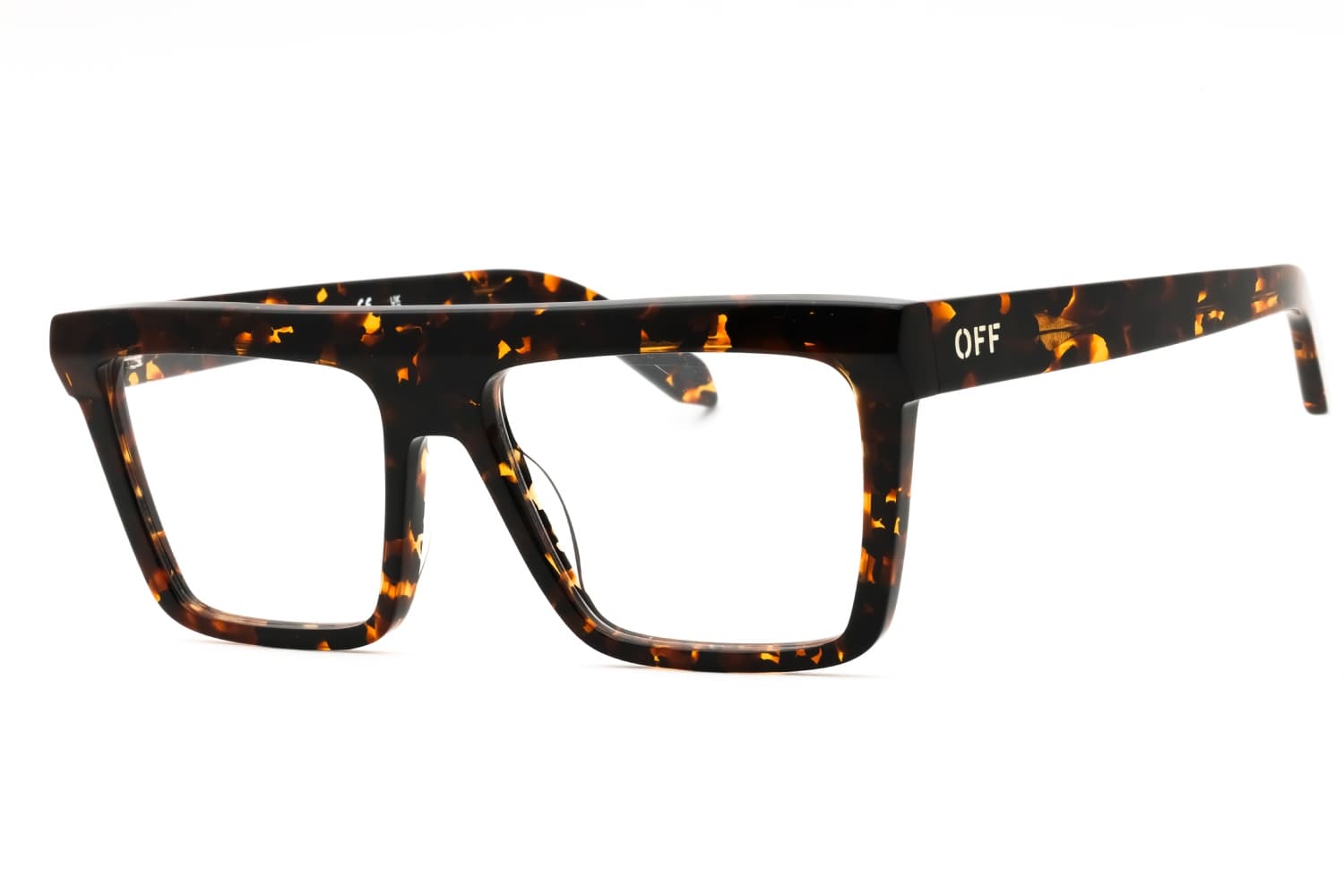 Off White STYLE 83 Eyeglasses Havana 57mm Unisex