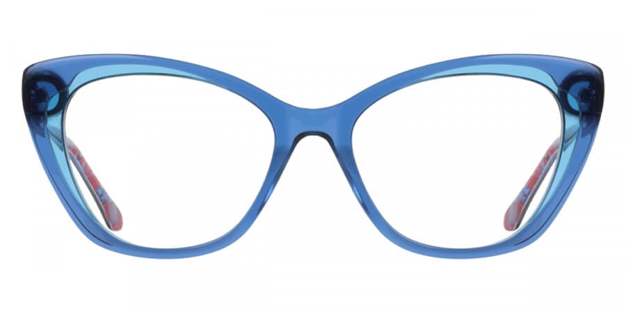 Draper James DJ5066 400 Eyeglasses Blue Crystal 54mm Women 2