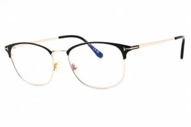 Tom Ford FT5750-B 001 Eyeglasses Shiny Black 54mm