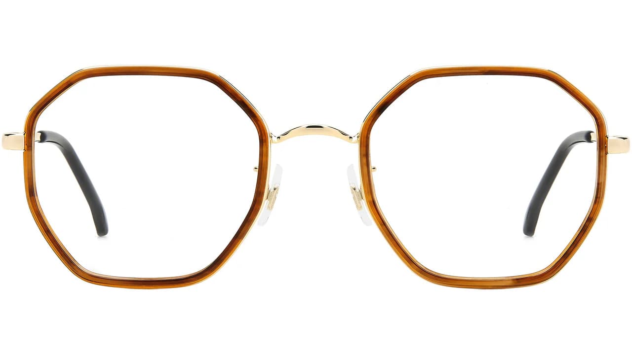 Carrera 3034 0EX4 Eyeglasses Brown Horn 51mm Women 2