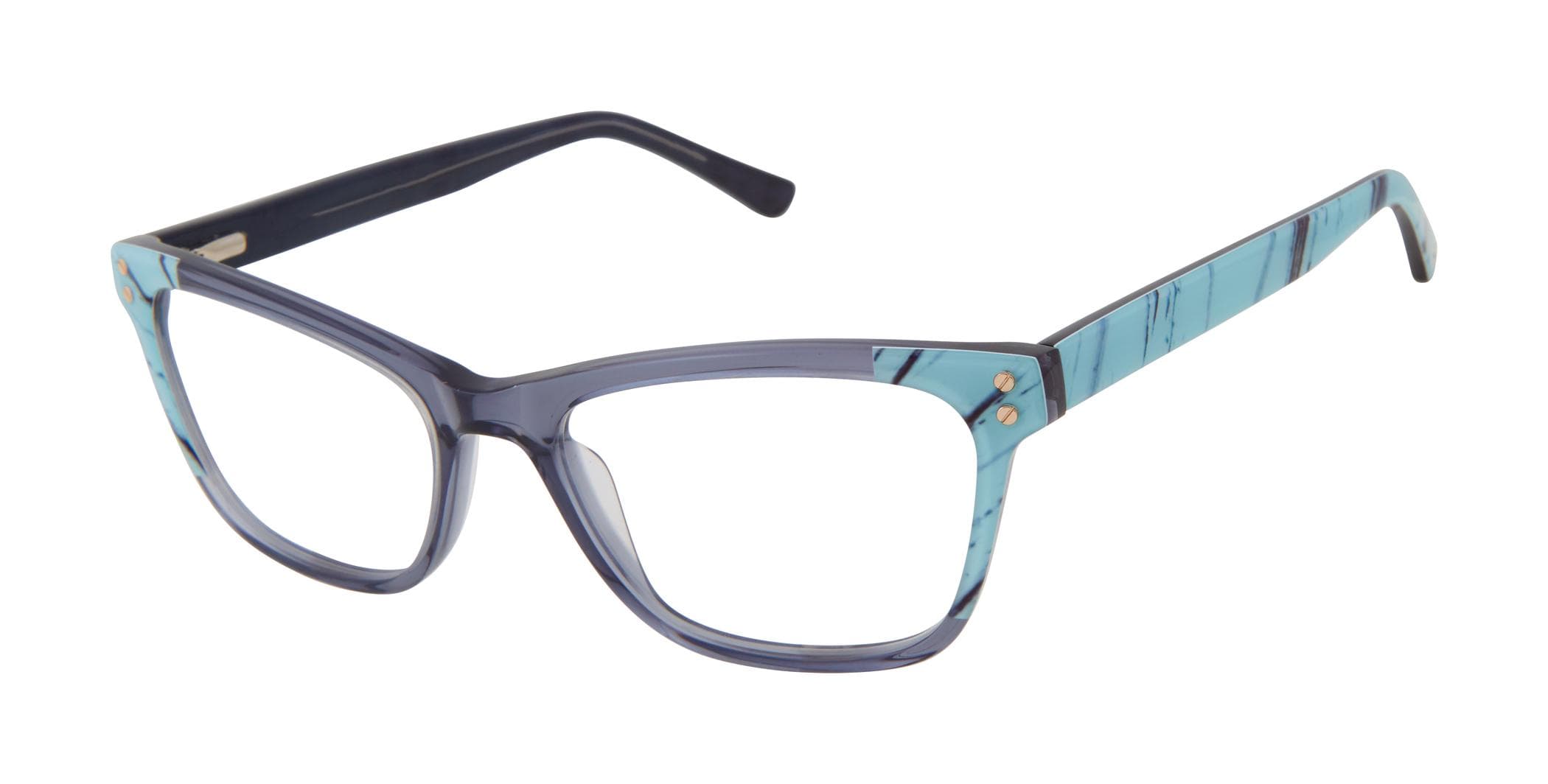 L.A.M.B. LA075 Eyeglasses Grey 53mm Women