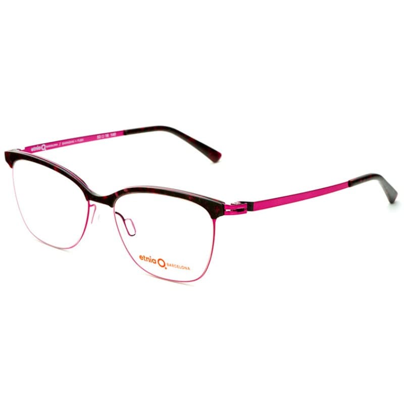 Etnia Barcelona SHANGHAI FUBK Eyeglasses Pink Tortoise 53mm Women