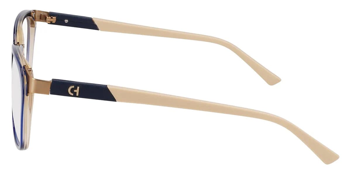 Cole Haan CH4523 414 Eyeglasses Navy Crystal 53mm Unisex 3