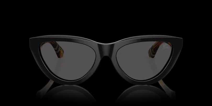 Burberry 0BE4436U 418887 Sunglasses Black 55mm Women 2