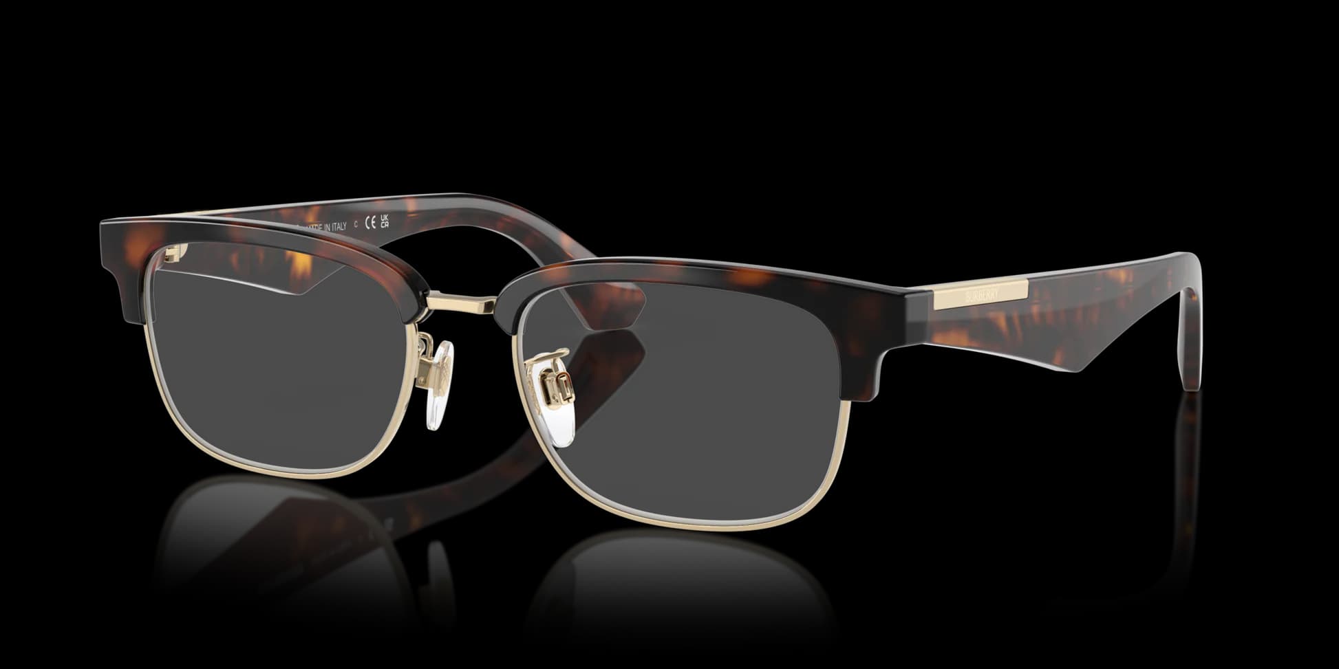 Burberry 0BE2424D 3002 Eyeglasses Havana 54mm Men