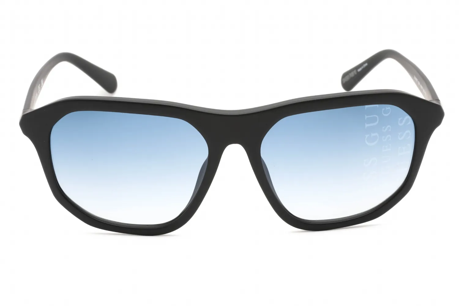 Guess GU00057 02W Sunglasses Matte Black 60mm Men 2
