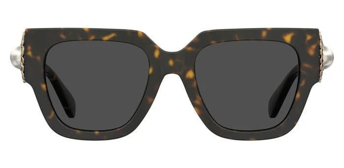Moschino MOS153/S 0086 Sunglasses Havana 52mm Women 2