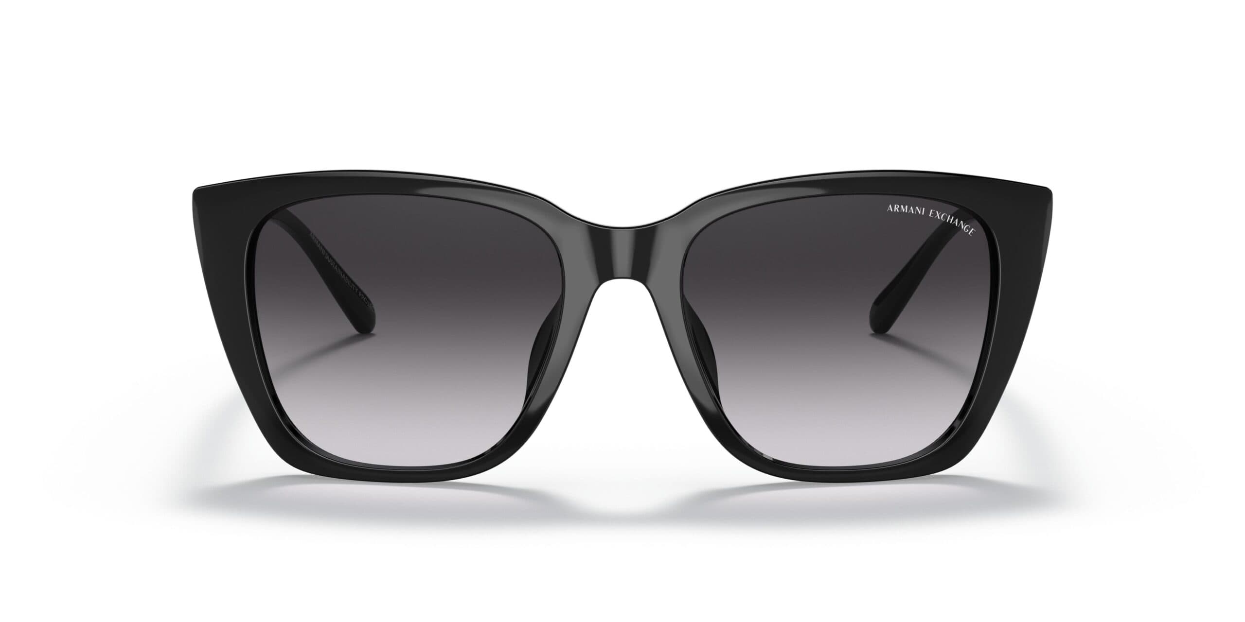 Armani Exchange AX4116SU 81588G Sunglasses Black 53mm Women 5