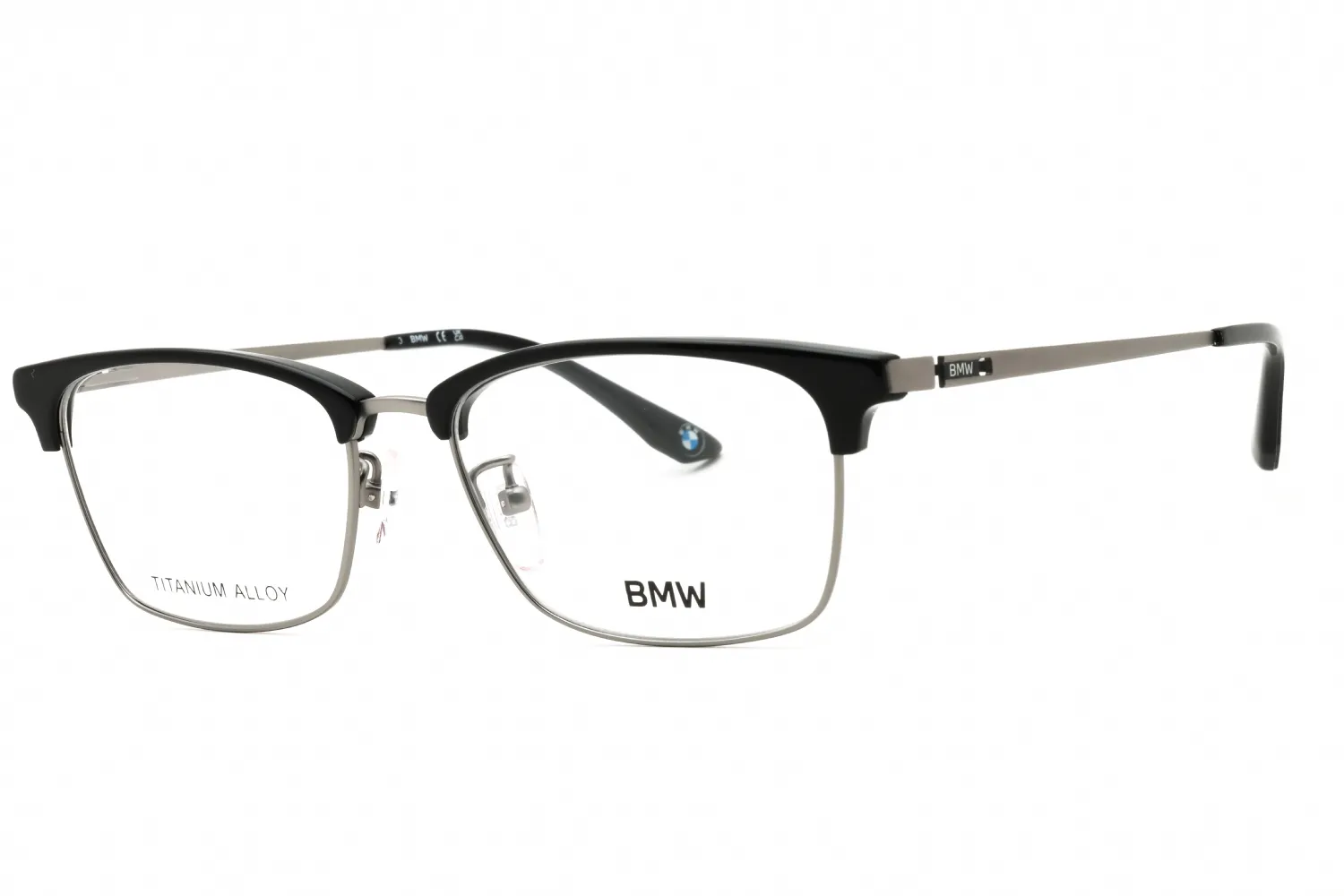 BMW BW5074-H 013 Eyeglasses Matte Dark Ruthenium 54mm Men