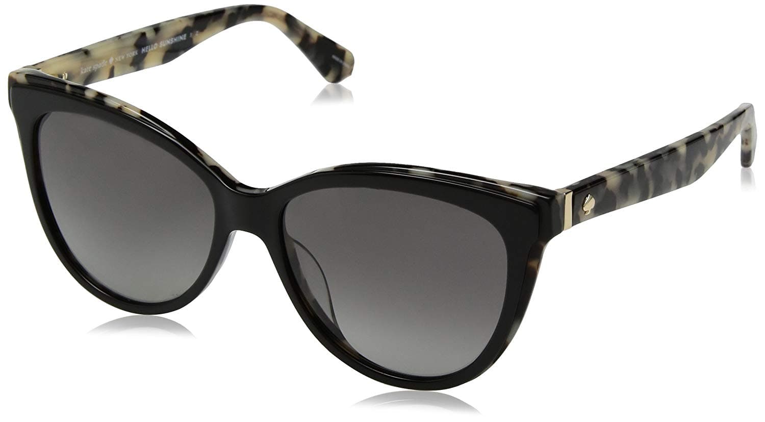 Kate Spade Daesha/S 0WR7 Sunglasses Black 56mm Female