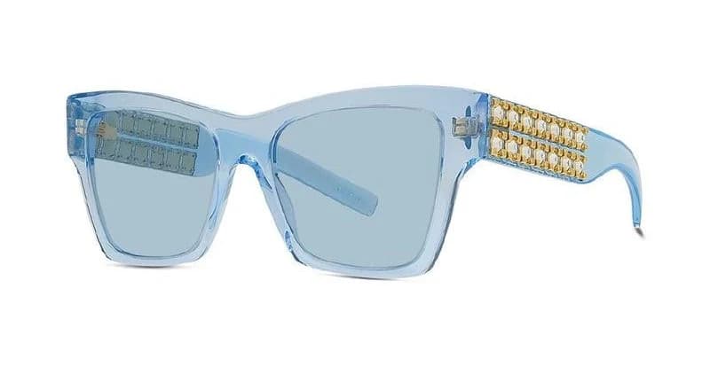 Givenchy GV40076I 84V Sunglasses Transparent Blue 54mm Women