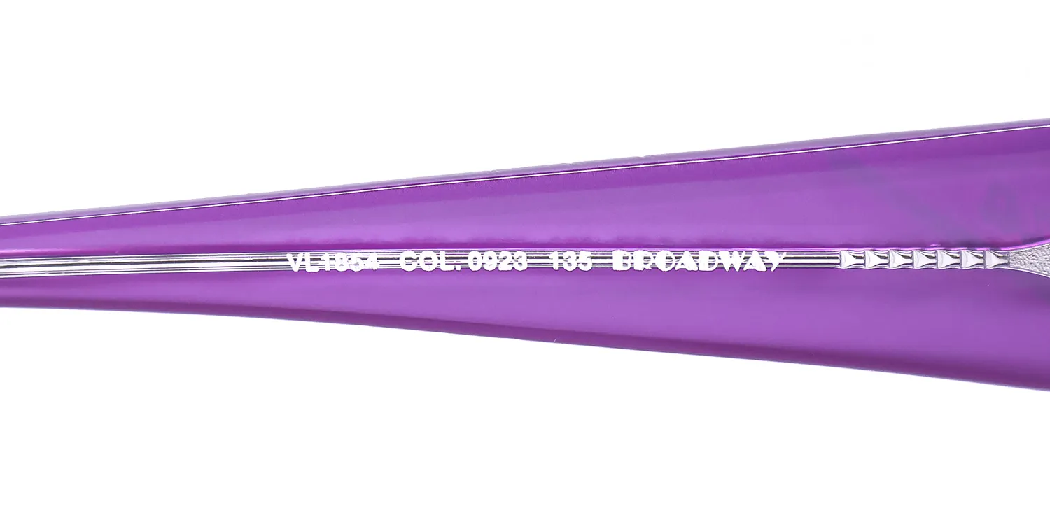Lozza Vl1854 Broadway 0923 Eyeglasses Purple 51mm 8