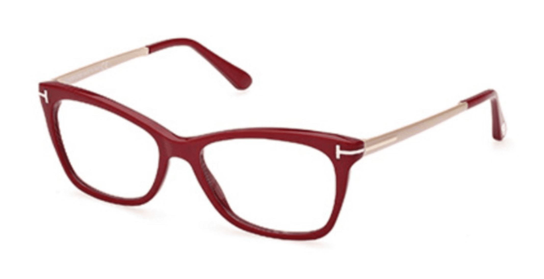 Tom Ford FT5353 075 Eyeglasses Crystal Fuchsia Pink 54mm Women