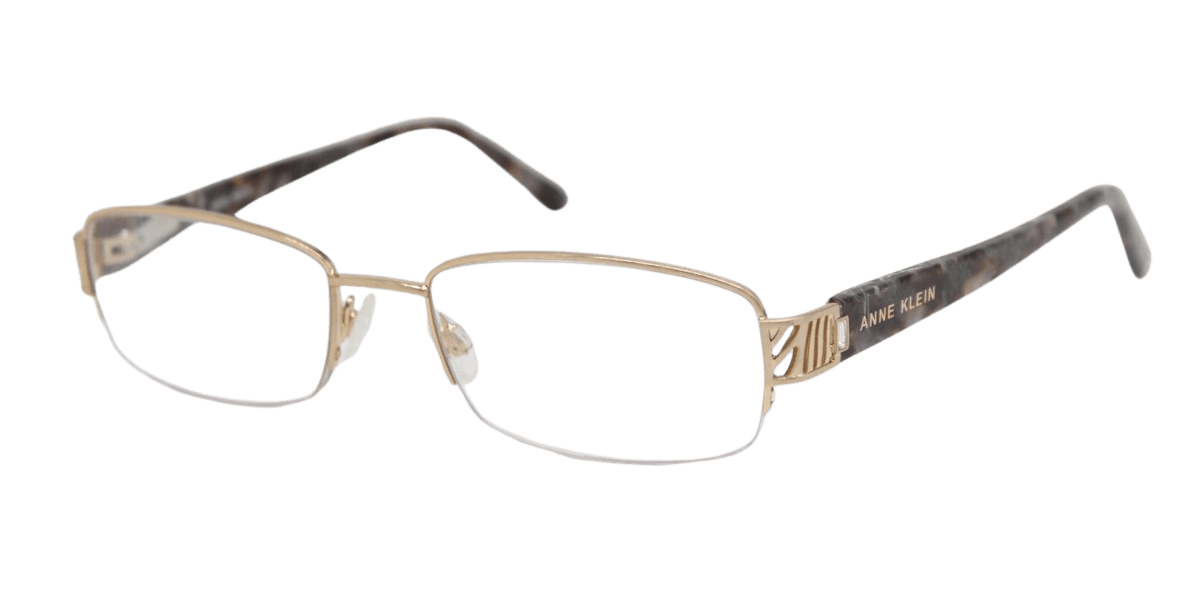 Anne Klein AK5105 710 Eyeglasses Light Gold 53mm Women