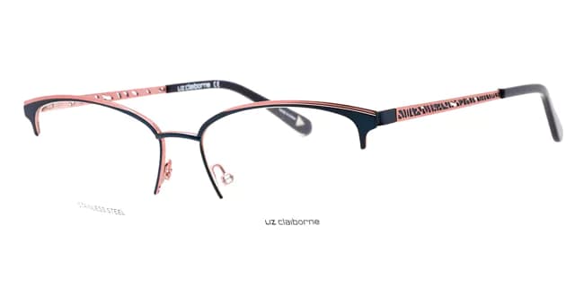 Liz Claiborne L 673 0E8W Eyeglasses Matte Navy 53mm Women