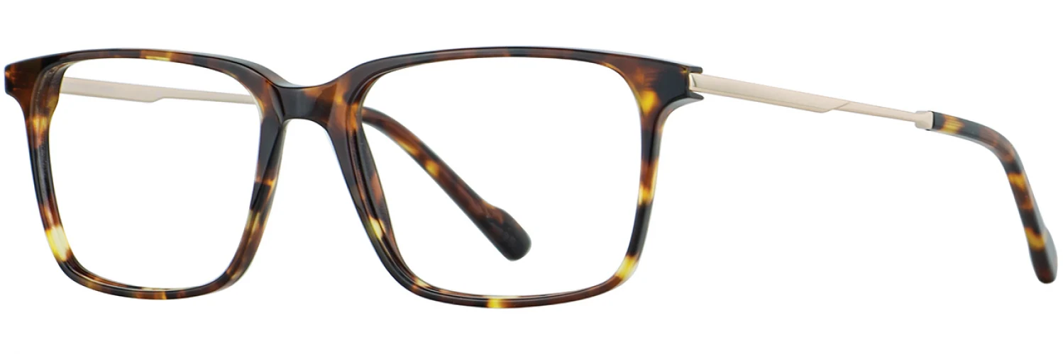 Scott Harris UTX SHX-006 Eyeglasses Brown 53mm Men