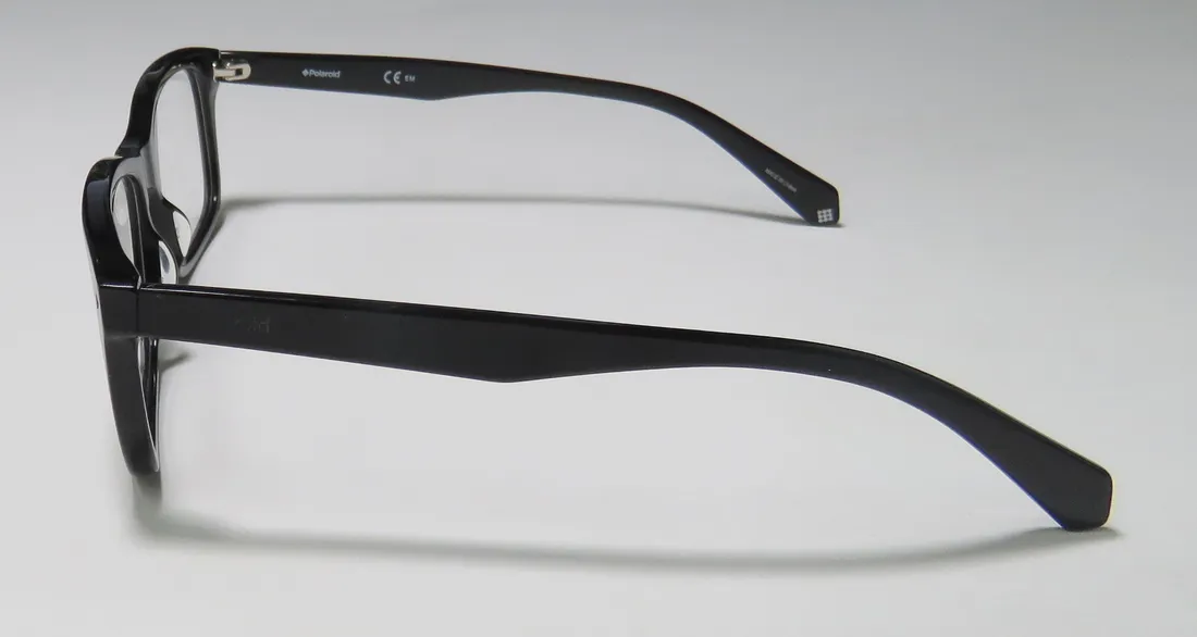 Polaroid D317 807 Eyeglasses Black 55mm Unisex 4