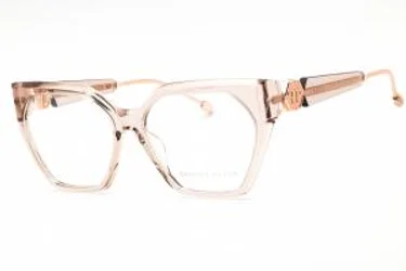 Philipp Plein VPP068S 07T1 Eyeglasses Transparent Beige