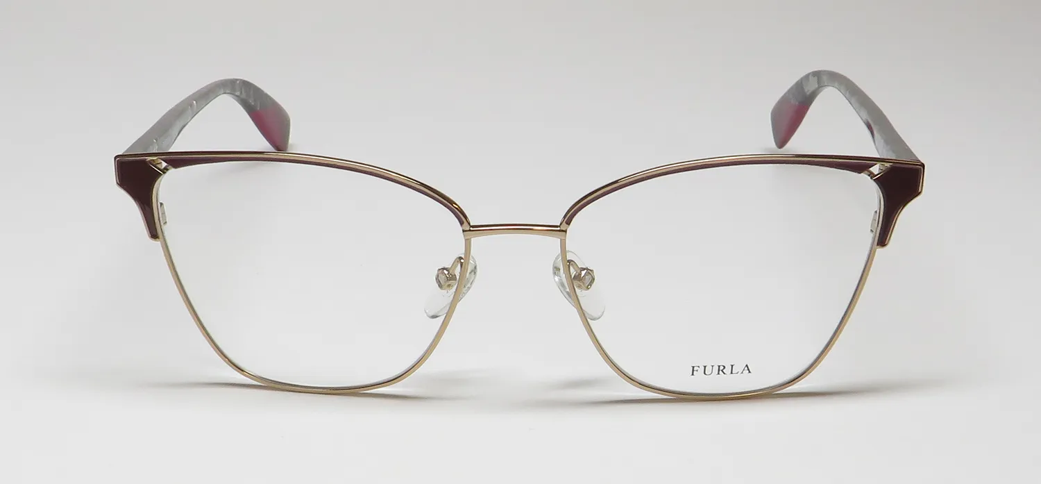 Furla Vfu360 08m6 Eyeglasses Camel 54mm 3