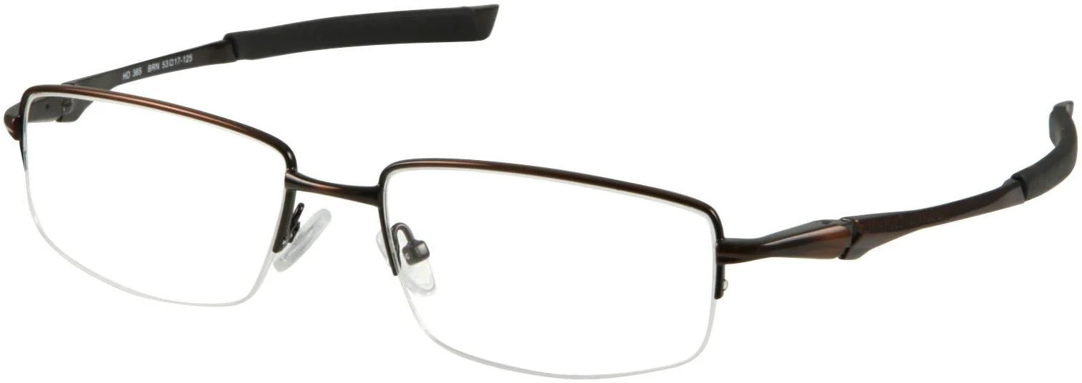 Harley-Davidson HD365 BRN Eyeglasses Brown 53mm Men