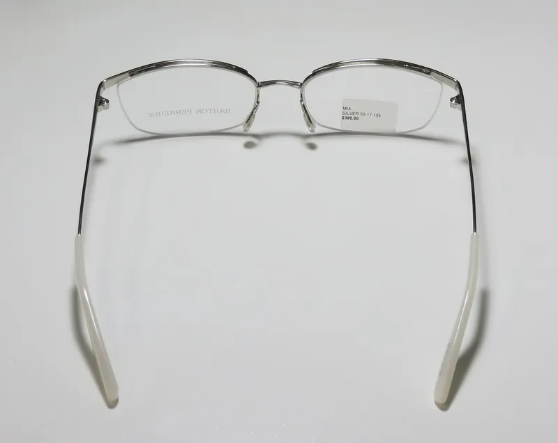 Barton Perreira Mia sil/ivp Eyeglasses Shiny Silver 53mm 5