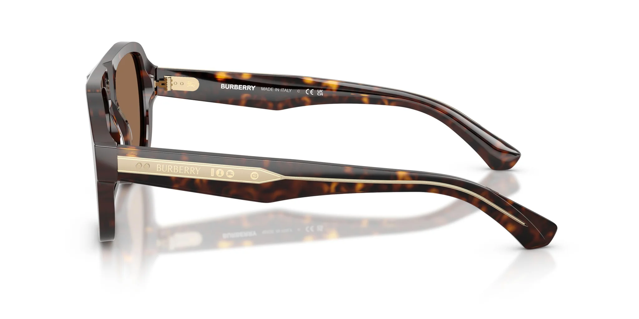 Burberry 0BE4478 420573 Sunglasses Dark Havana 55mm Men 3