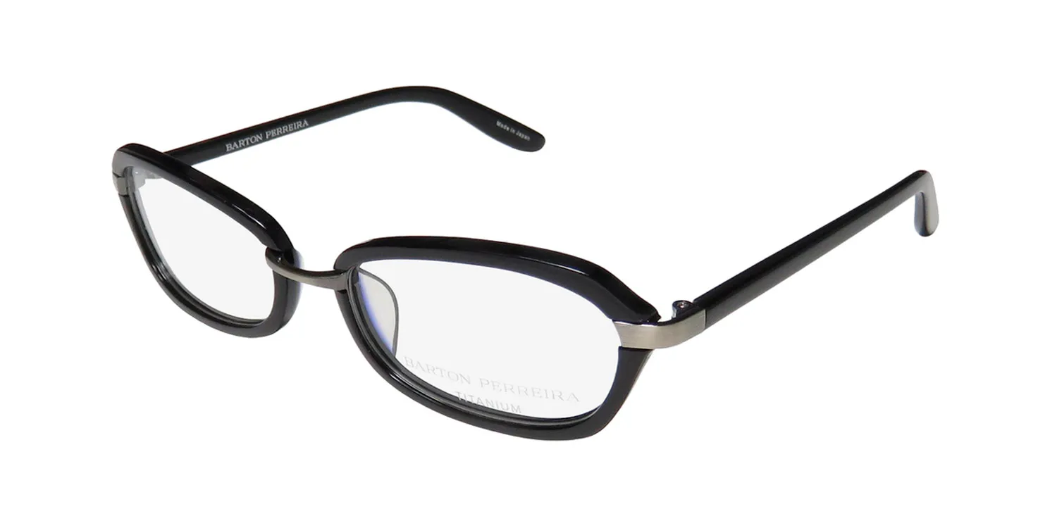 Barton Perreira Rosalie bla/pew Eyeglasses Black Pewter 50mm