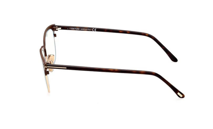 Tom Ford FT5799B 049 Eyeglasses Matte Dark Brown 53mm Men 3