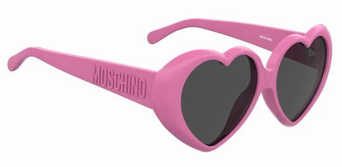 Moschino MOS128/S 0MU1 Sunglasses Fuchsia 56mm Women 4