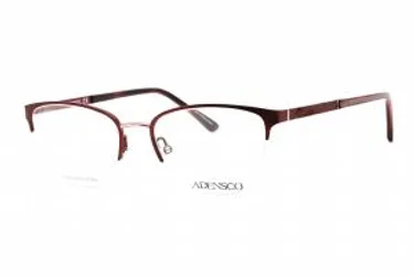 Adensco AD 243 0U7I 00 Eyeglasses Matte Plum 50mm