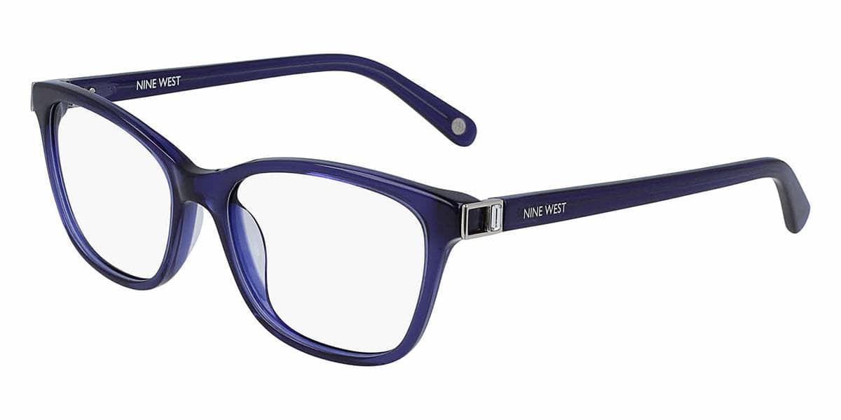 Nine West NW5171 405 Eyeglasses Blue 52mm Women