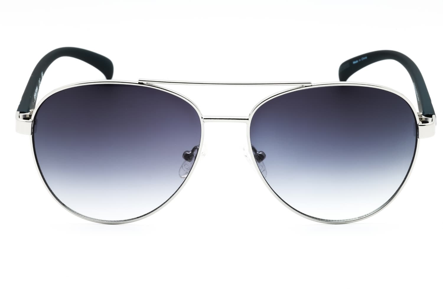 Kenneth Cole Reaction KC1318 10B Sunglasses Shiny Light Nickel 58mm Men 2