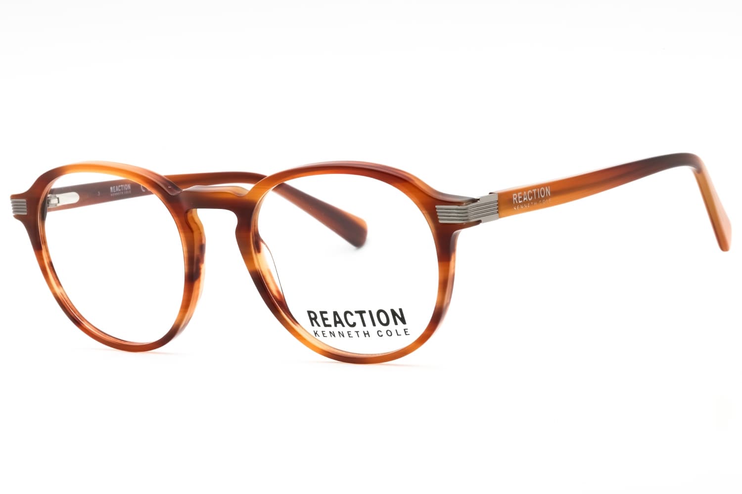 Kenneth Cole Reaction KC0927 045 Eyeglasses Shiny Light Brown 51mm