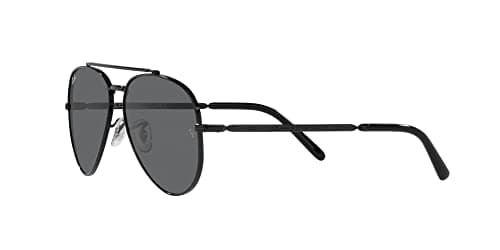 Ray-Ban RB3625 NEW AVIATOR 002B1 Sunglasses Black 58mm Women 3