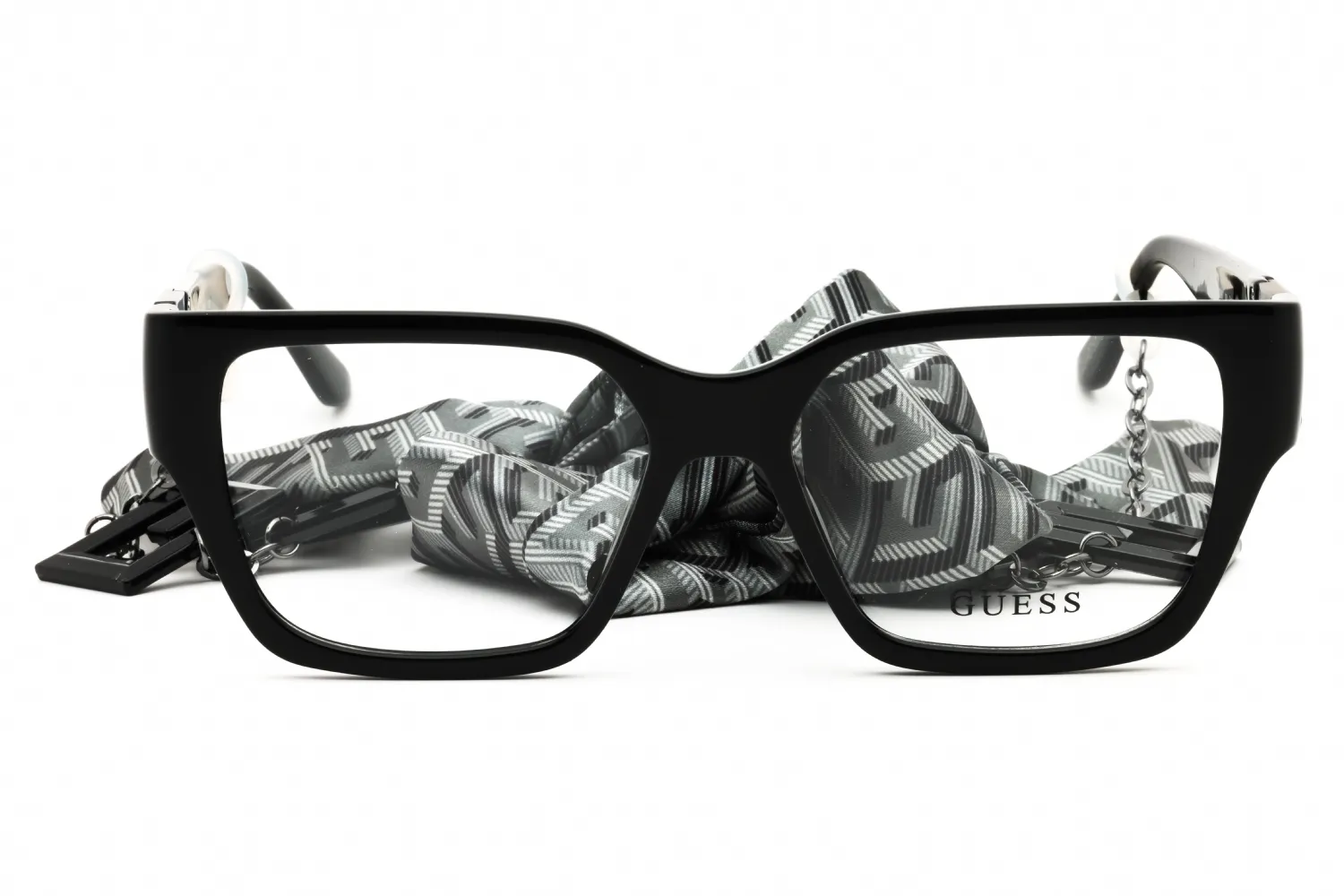 Guess GU2987 001 Eyeglasses Shiny Black 54mm Unisex 2